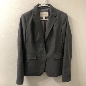 Banana republic gray blazer size 6 stretch